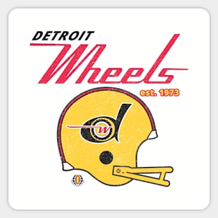 Detroit Wheels Sticker